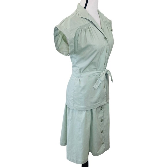 Vintage Bobbie Brooks 2pce Skirt Outfit Womens Small Casual Hipster Twee Casual - Picture 3 of 12